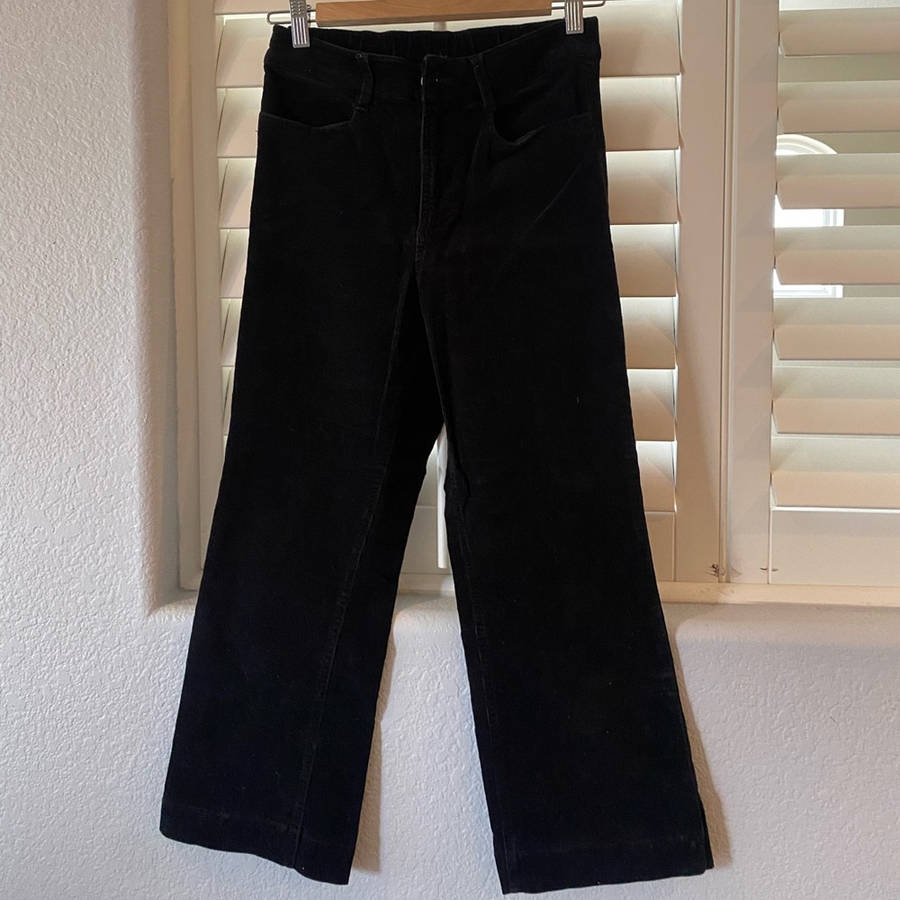 corduroy black pants